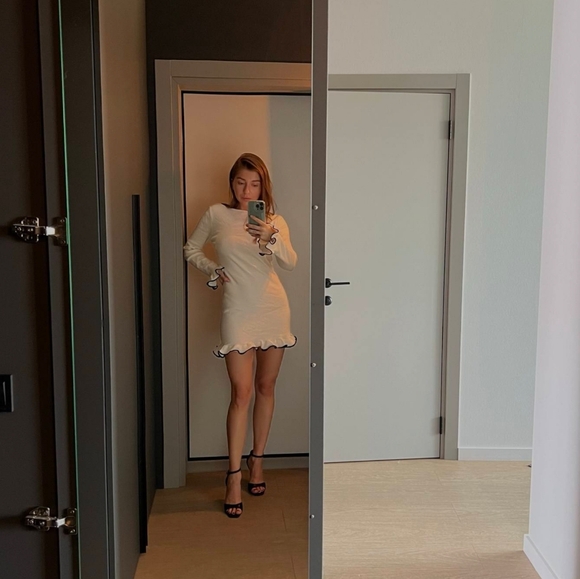 Autumn New Knitted Mini Dress For Women - Picture 7 of 8